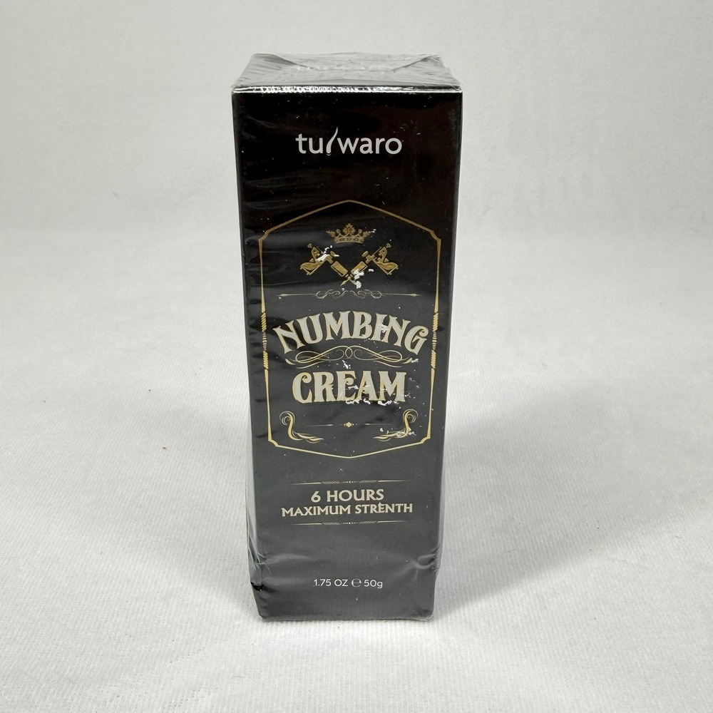 Tuiwaro Numbing Cream Maximum Strength 1.75oz Tattoo Laser Piercing Exp 10/28